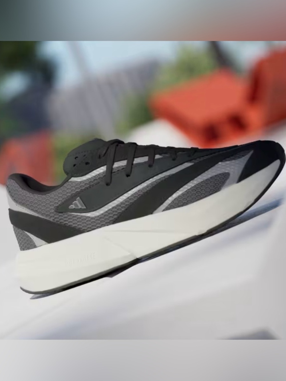 NEW adidas Lightblaze Running Inspired Shoe Women’s size 10 Black Silver Gray